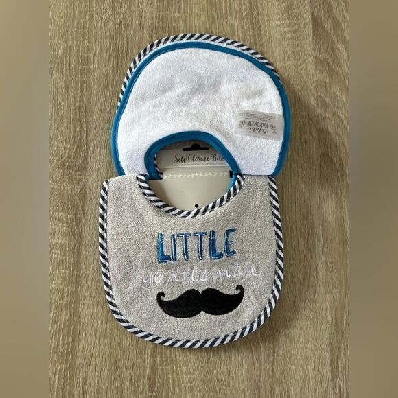 NWT … LE BEBE FAVORITE “Self Closure” Bibs Set - Picture 4 of 5